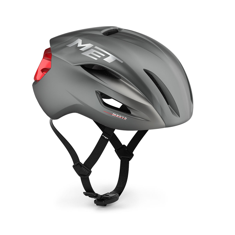 MET Manta MIPS Helmet - Dark Slate Red | Matt